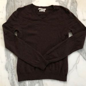 Brown Cashmere Isaac Mizrahi for Target Sweater